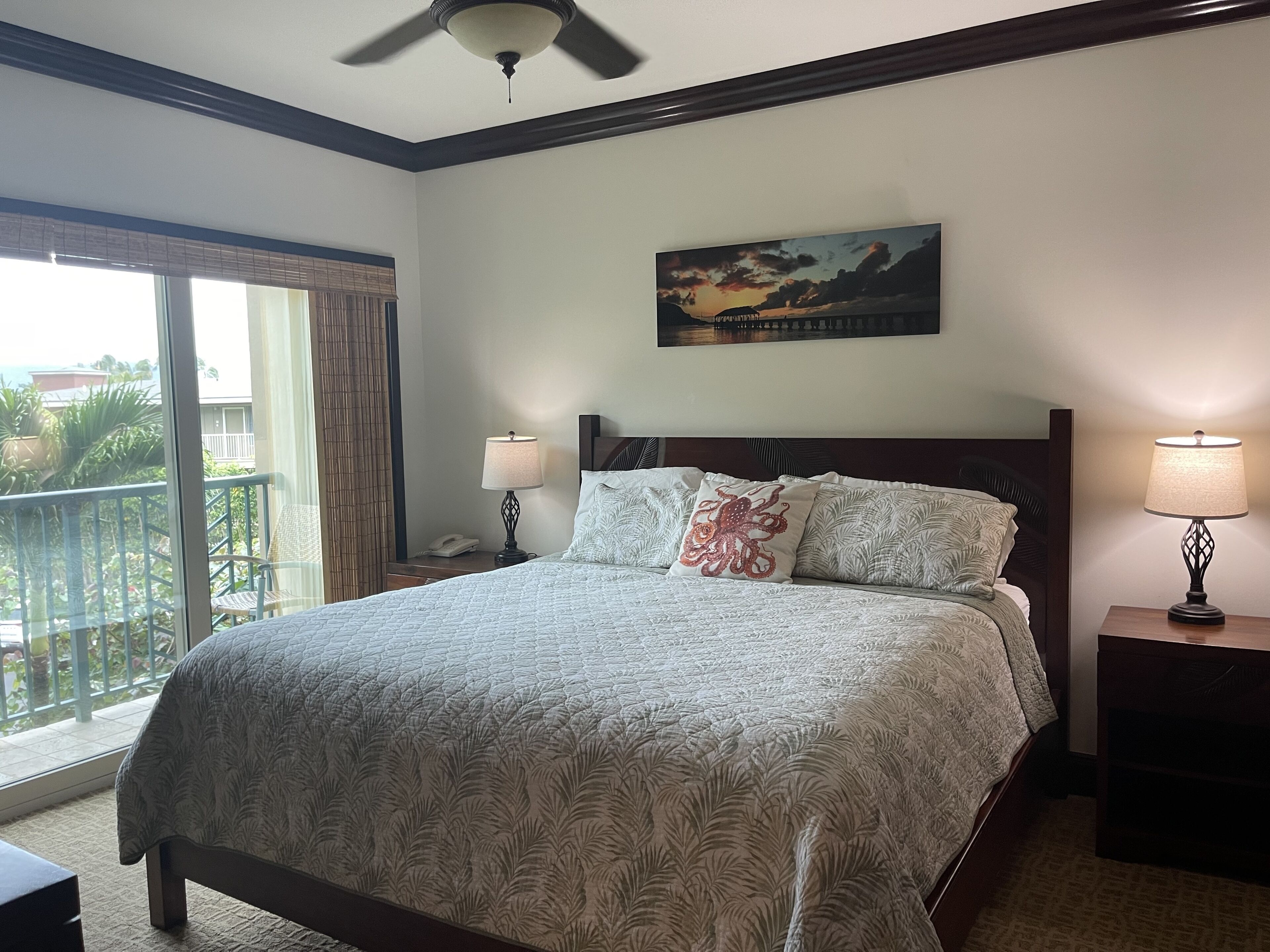 2 bedrooms, iron/ironing board, travel crib, WiFi