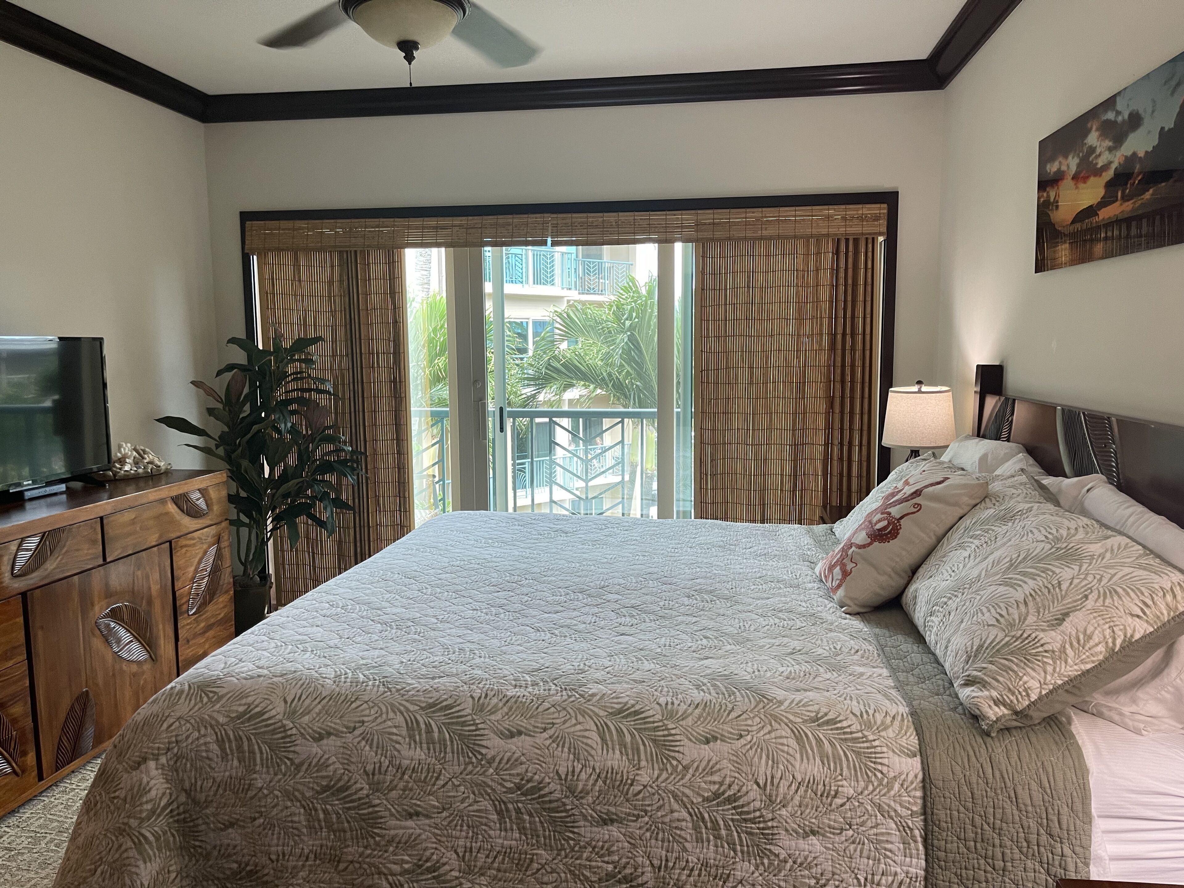 2 bedrooms, iron/ironing board, travel crib, WiFi