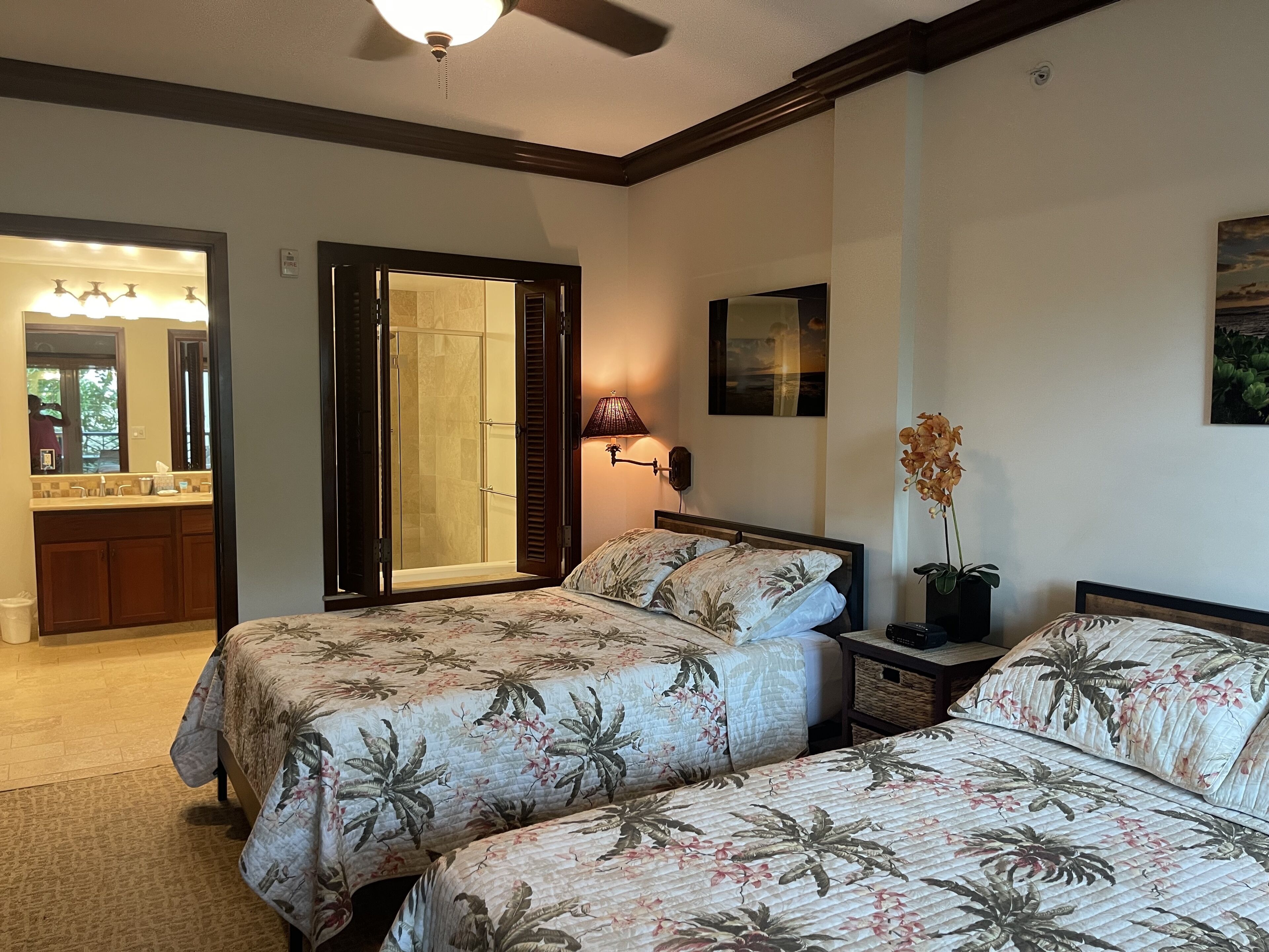 2 bedrooms, iron/ironing board, travel crib, WiFi