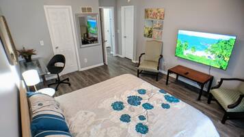 4 bedrooms, iron/ironing board, free WiFi, bed sheets