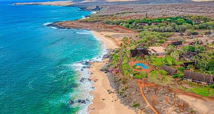 Ocean View, Ground-Floor Condo w/ Lanai & Shared Hot Tub/Pool - Walk to Beach