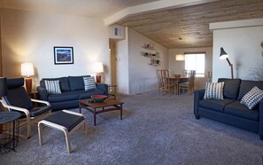 TV, DVD player, books