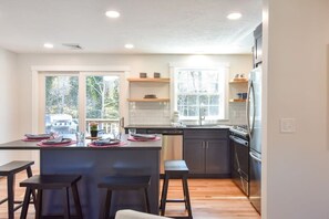 Fridge, microwave, oven, stovetop - Fully Updated Home w/ Great Outdoor Space! (South Chatham)