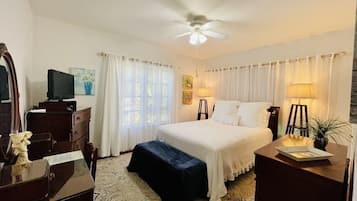 2 bedrooms, iron/ironing board, travel crib, free WiFi