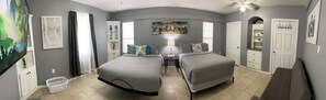 7 bedrooms, desk, iron/ironing board, free WiFi