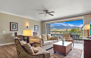 TV, DVD player, stereo