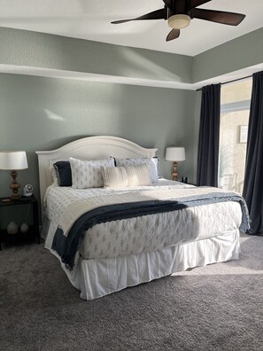 3 bedrooms, iron/ironing board, travel cot, free WiFi