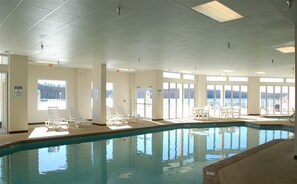 Indoor pool, outdoor pool