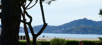 Renovated waterfront apartment.