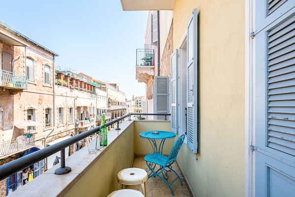 Apartment, 1 Bedroom, Balcony, City View | Terrace/patio