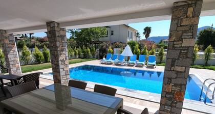NEW BUILT BEAUTIFUL 3 BEDROOM PRIVATE POOL VILLA IN DALYAN CENTER GULPINAR AREA!