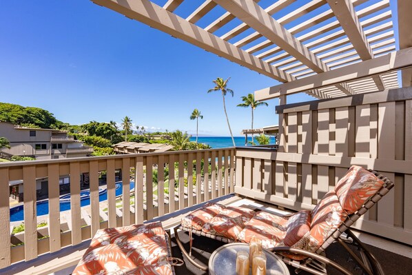 Condo, 2 Bedrooms | Terrace/patio - Kahana Sunset C7 2 Bedroom Condo by RedAwning (Lahaina)