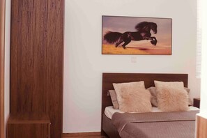Appartamento | 2 camere, ferro/asse da stiro, Wi-Fi gratuito, lenzuola