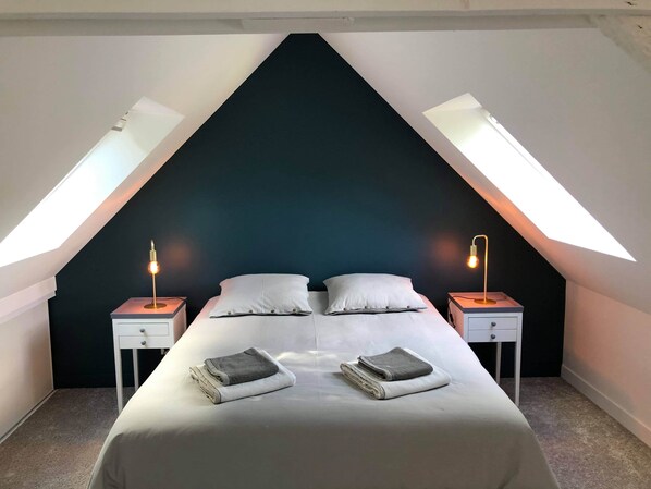 2 habitaciones y ropa de cama 