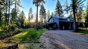 View from driveway 