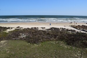 On the beach