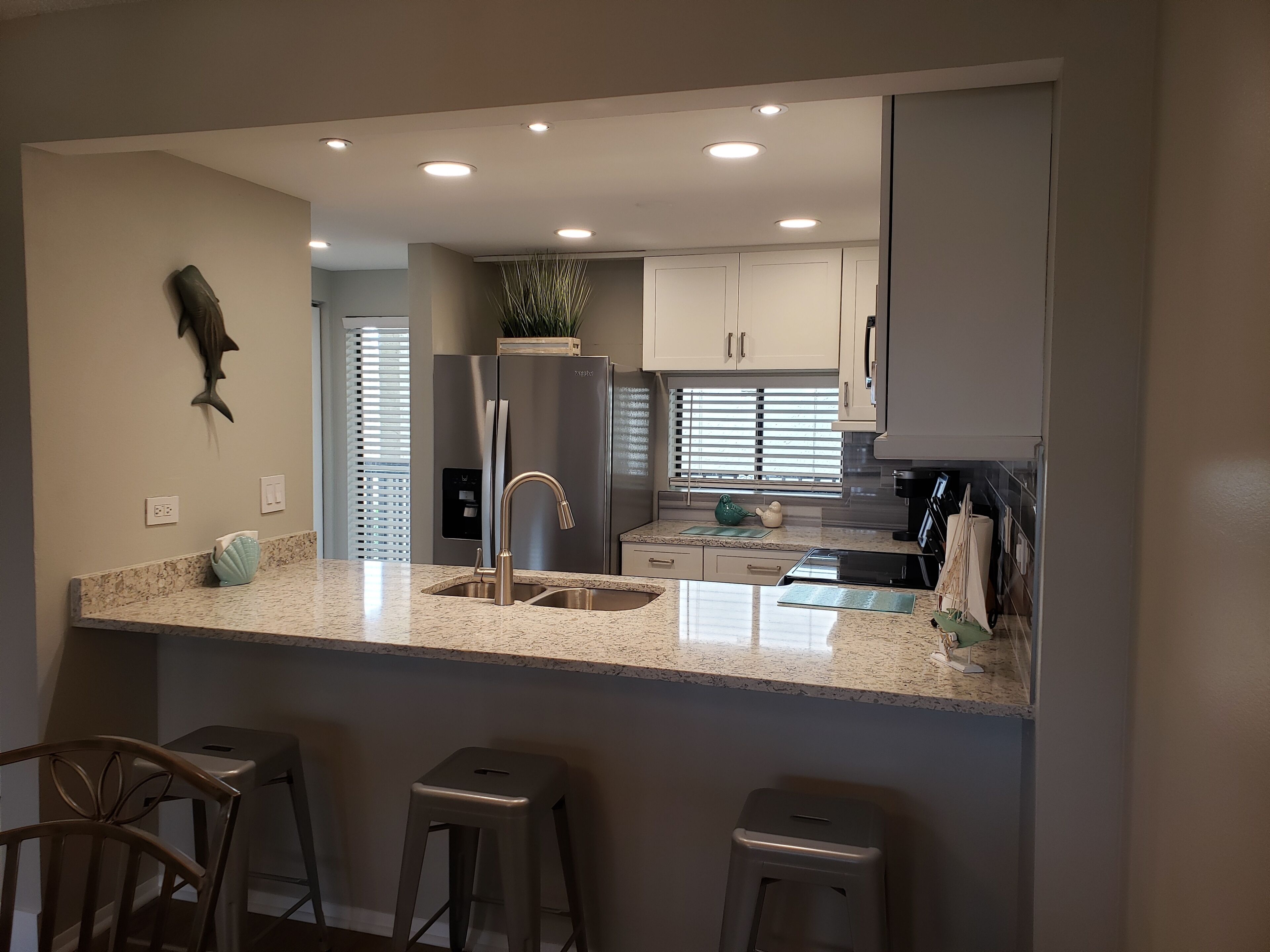 Updated open kitchen 