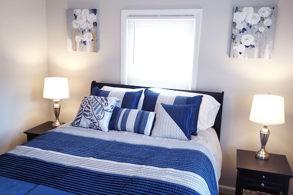 3 soveværelser, skrivebord, strygejern/strygebræt, gratis Wi-Fi