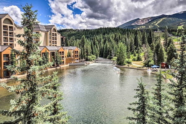 From Balcony overlooking Maggie Pond and Blue River
