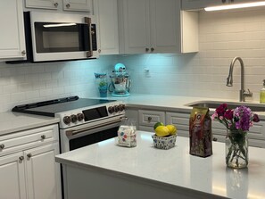 Fridge, microwave, oven, stovetop - Private Home Mount Pleasant SC-Vacation Rental - Month/week discount  (Mount Pleasant)