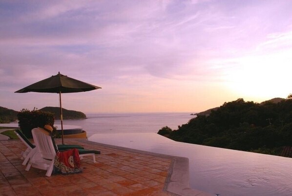 Alberca al aire libre 