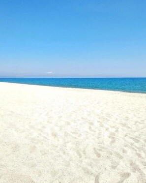 On the beach
