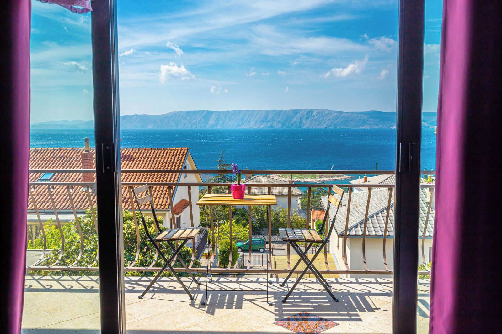 Apartment (A2) | Blick auf das Wasser