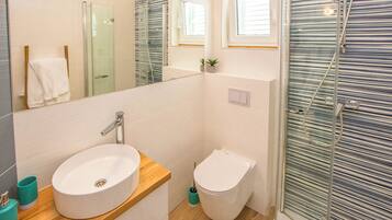 Ferienhaus | Badezimmer | Dusche