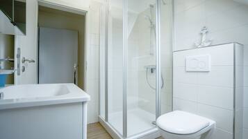 Dusche, Seife, Toilettenpapier