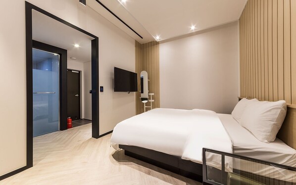 Room (Special Room (Free viewing of all OTT) | 1 bedroom, free WiFi, bed sheets - Pocheon Reading You Self Check-in Motel (Pocheon)