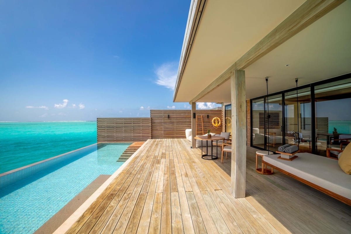 Sunrise Water Villa with Private Pool | Ausblick vom Zimmer