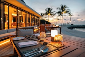 6 restaurantes: opção de café da manhã e jantar