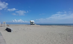 Nær stranden