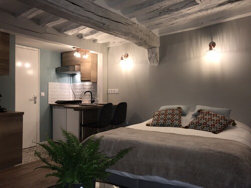 La P'tite Grise - Studio cosy hyper centre Honfleur