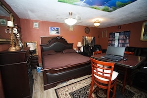 Iron/ironing board, free WiFi, bed sheets