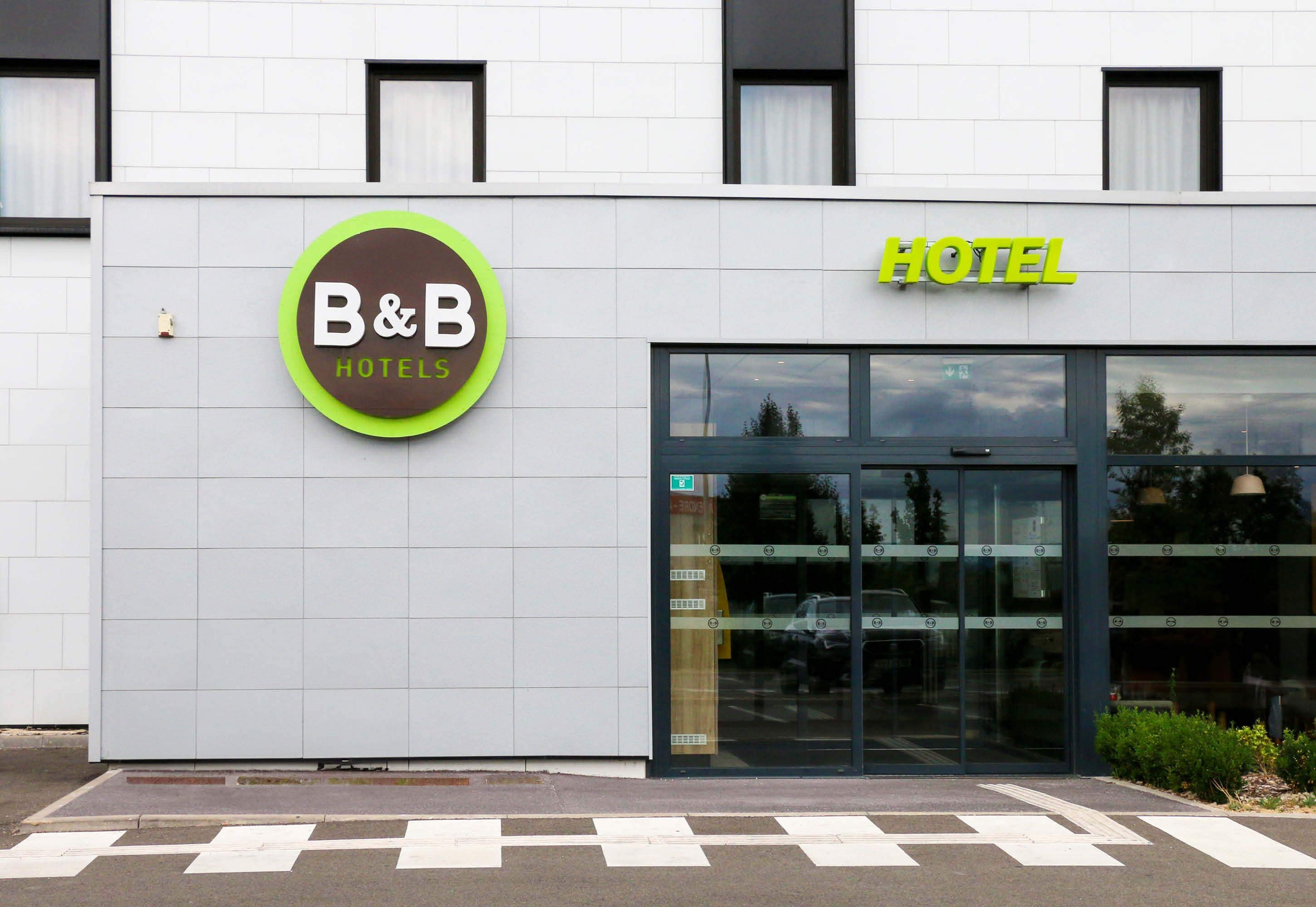 Voorkant van accommodatie