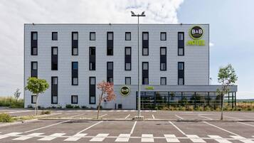 Voorkant van accommodatie