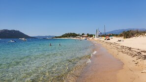 Na praia 