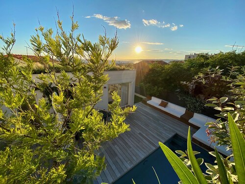 Villa 7ème // Un Tableau sur la mer // Piscine // 4 Chambres // Roucas Blanc