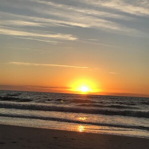 Sur la plage