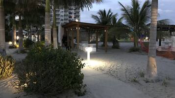 Overnattingsstedets uteområder