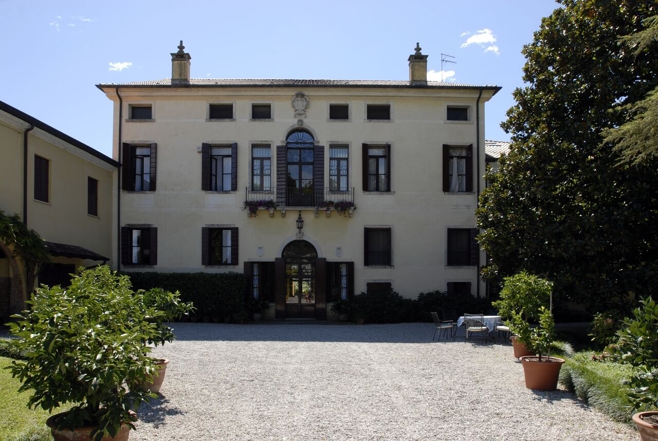 North facade of Villa Selvatico