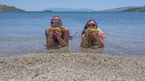 Private beach, beach bar - Ladonia Hotels Mio Bianco  (Bodrum)