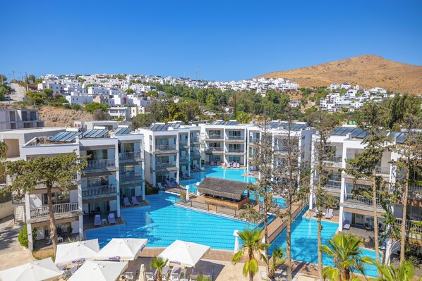 Voorkant van accommodatie