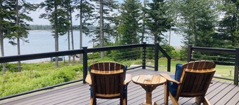 Sparkling and spacious coastal haven with ocean views near Acadia National Park!