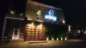 Front of property - evening/night