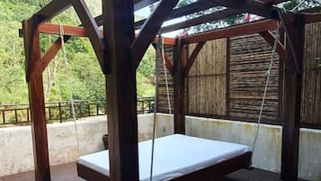 Familien-Ferienhaus, Mehrere Betten | Terrasse/Patio