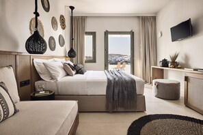 Deluxe Junior Suite with Village View | Premium bedding, in-room safe, individually decorated