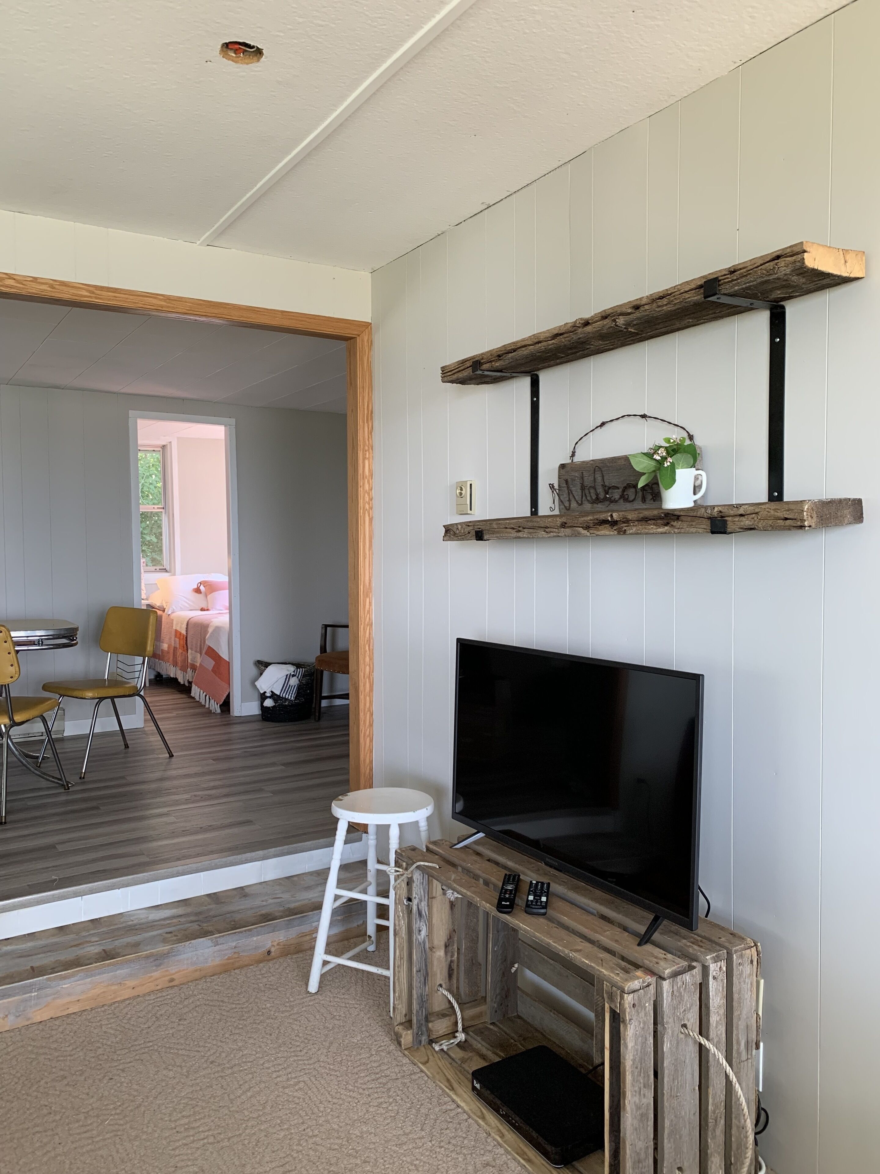 2 chambres, draps fournis