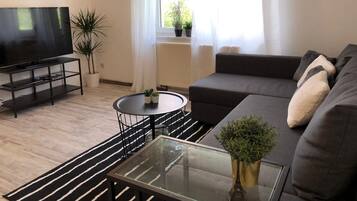 Een smart-tv en een printer